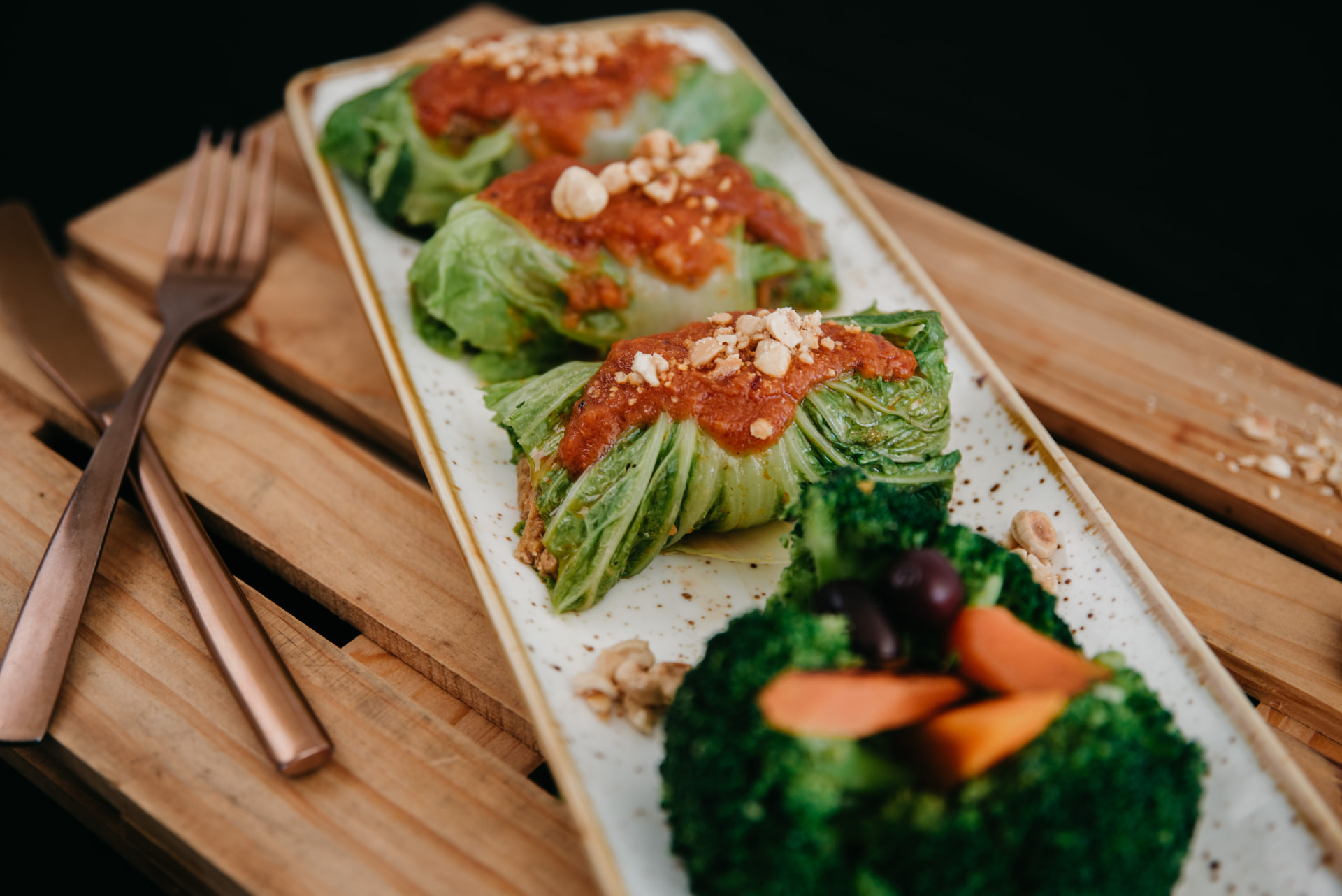 Cooking together with a private plant-based chef at home